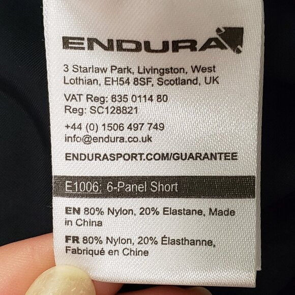 Women's Black Athletic Cycling Shorts - Picture 6 of 12